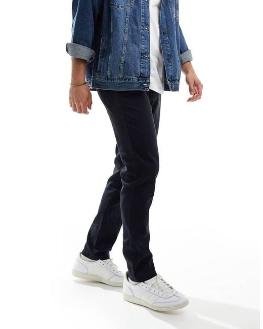Only & Sons Blue Slim Fit Chinos for men
