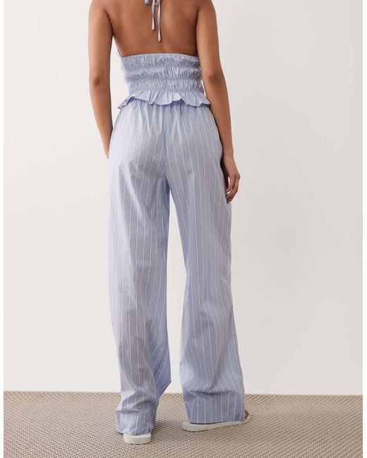 Nia Blue Khonny Wide Leg Trouser