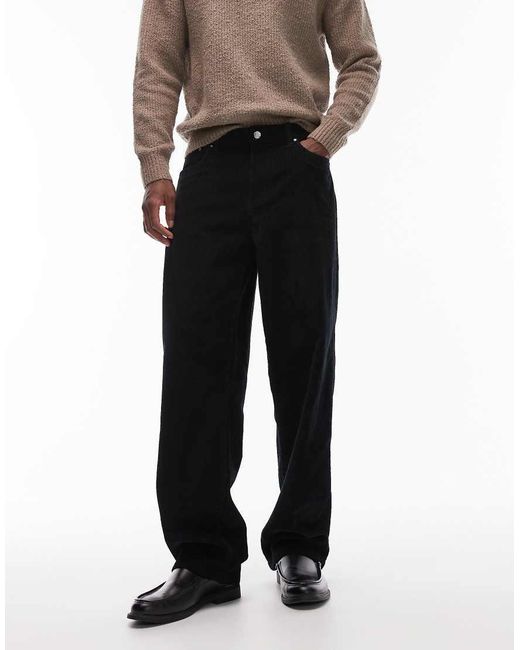 ASOS Black baggy Pants for men