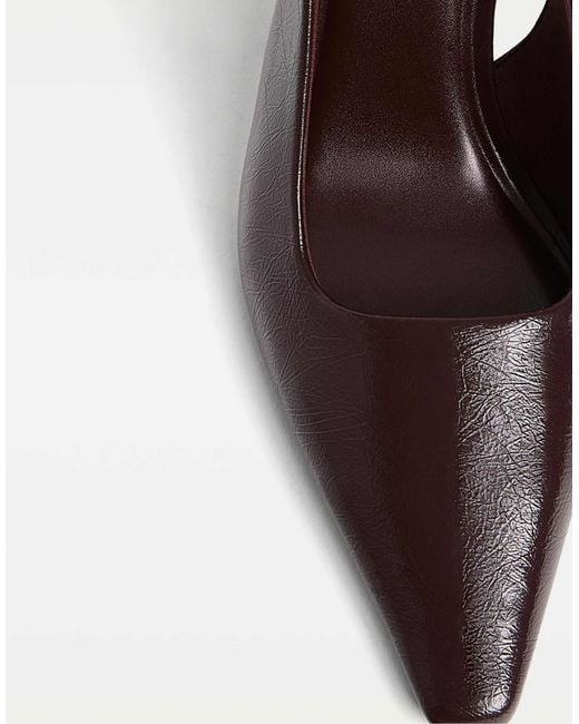Stradivarius Brown – basic – high heels