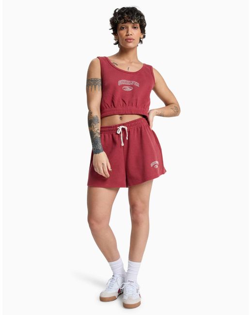 Bolea - short Quiksilver en coloris Red