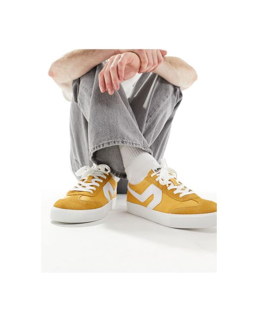 Sneak - sneakers gialle con logo di Levi's in Multicolor da Uomo
