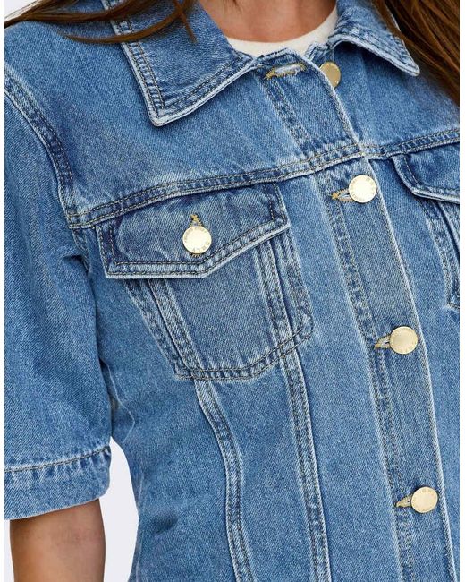 ONLY Blue Denim Dress