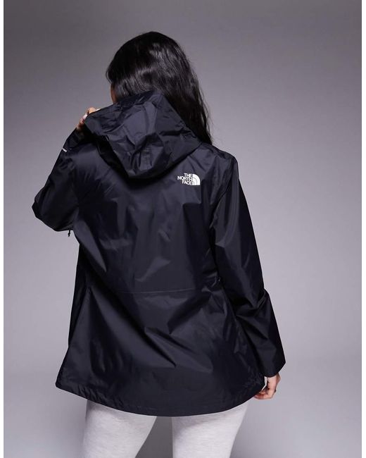 The North Face Blue Alta Vista Packable Waterproof Jacket
