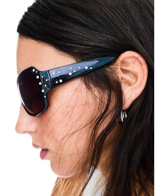 Bershka White – sonnenbrille