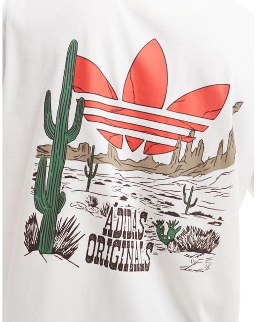 Adidas backprint tee sale