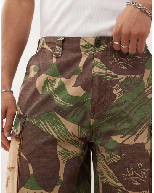 Pantalones Cargo Multicolores Con Estampado De Camuflaje Arts & Crafts De Deus Ex Machina de hombre de color Natural