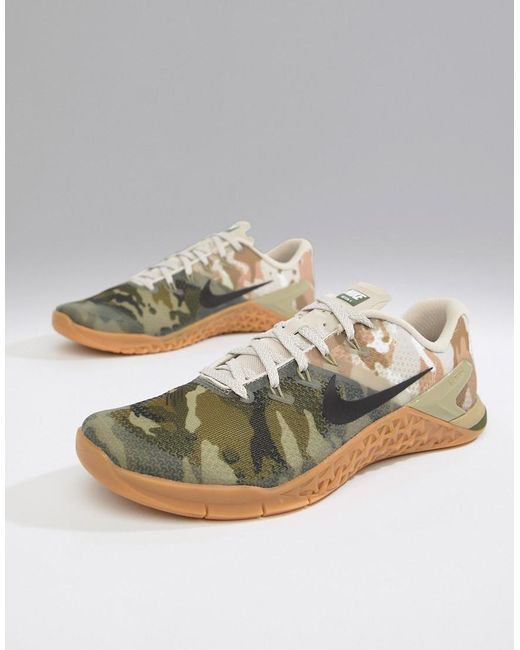 Nike 4 Trainers Camo Ah7453-300 in for Men | Lyst