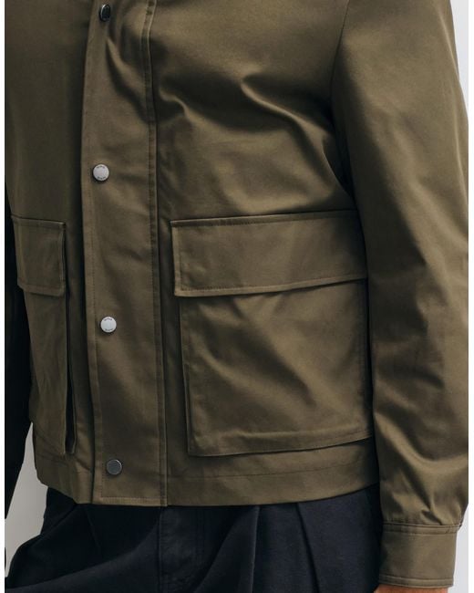 Mango Green Barn Jacket for men