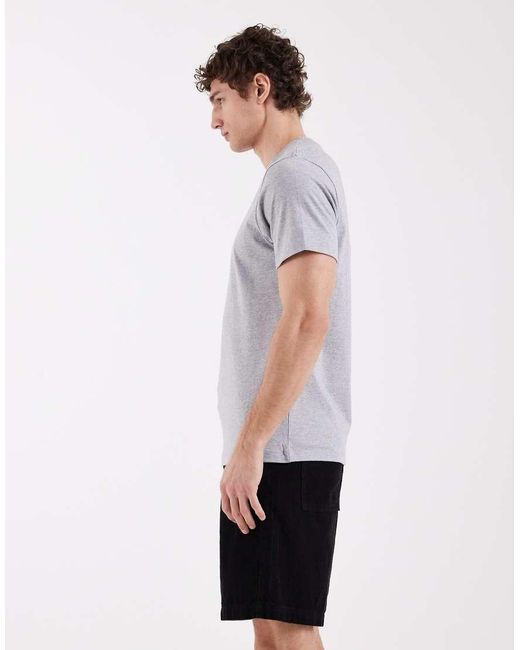 ASOS Gray Mid Length Corduroy Shorts for men