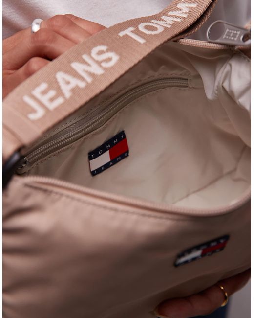 Tommy Hilfiger Natural Essential Nylon Shoulder Bag