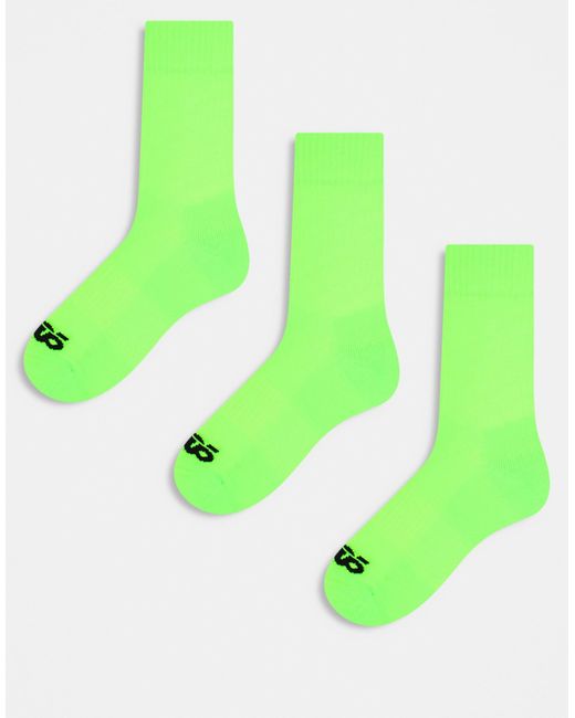 4505 Green Running Socks With Arch Support And Anti Bacterial Finish for men