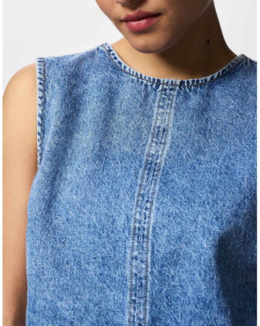 Pieces Blue Top