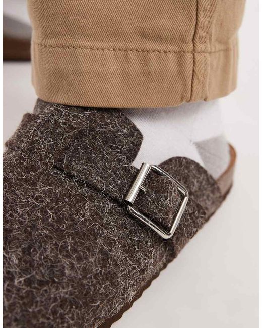 ASOS Brown Mule Loafers for men