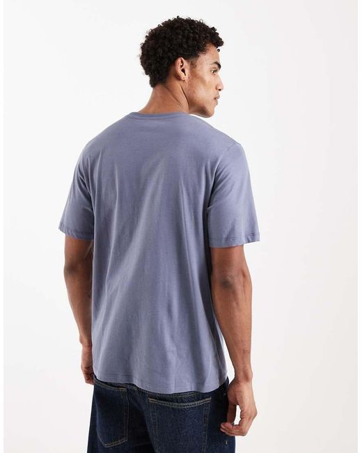 JJ Rebel Blue Small Logo T-shirt Inlight for men