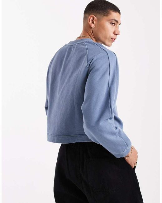 Quiksilver Blue Uni Pullover Sweatshirt