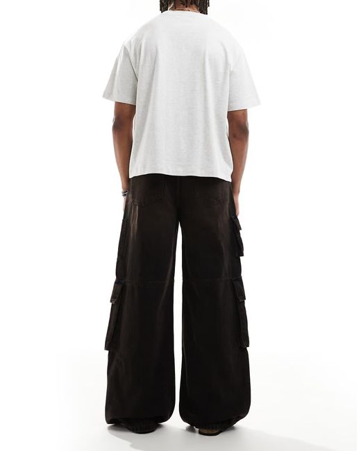 Cotton On White Cotton On Super Baggy Jean for men
