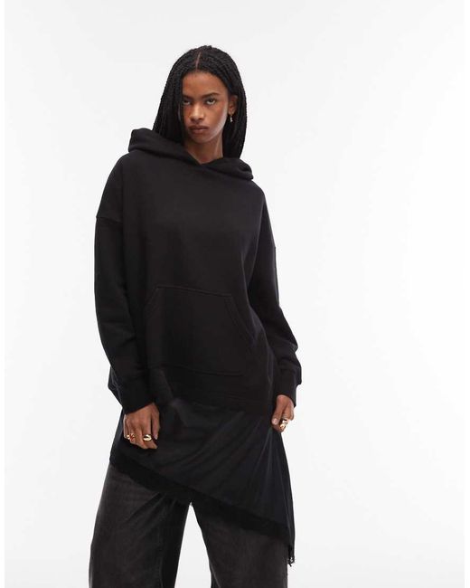 Sudadera Negra Con Capucha Craneo Etienne De AllSaints de color Black