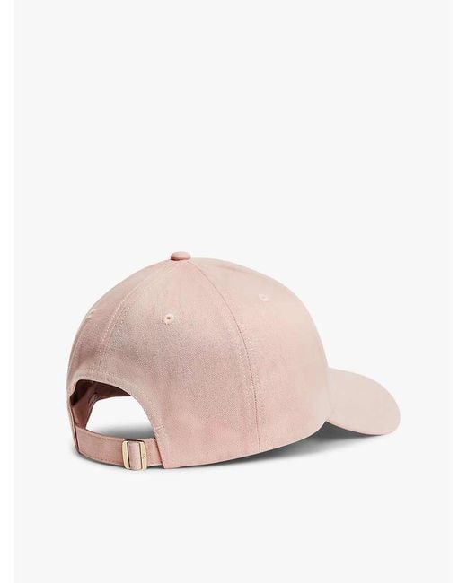 Tommy Hilfiger Pink Chic Th Monogram Baseball Cap