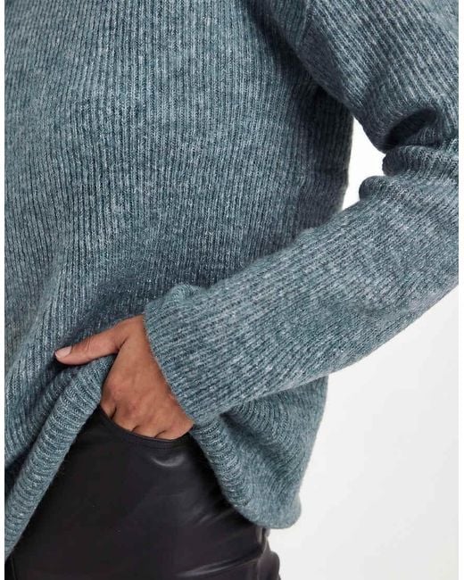 ONLY Blue Round Neck Jumper