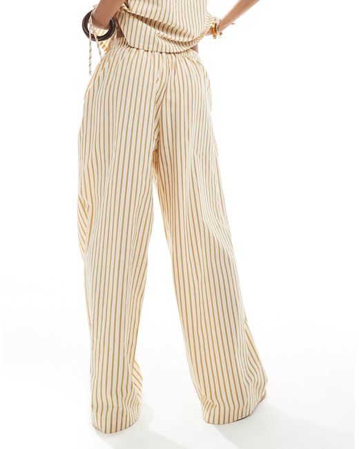 ASOS White – schlupfhose aus seersucker