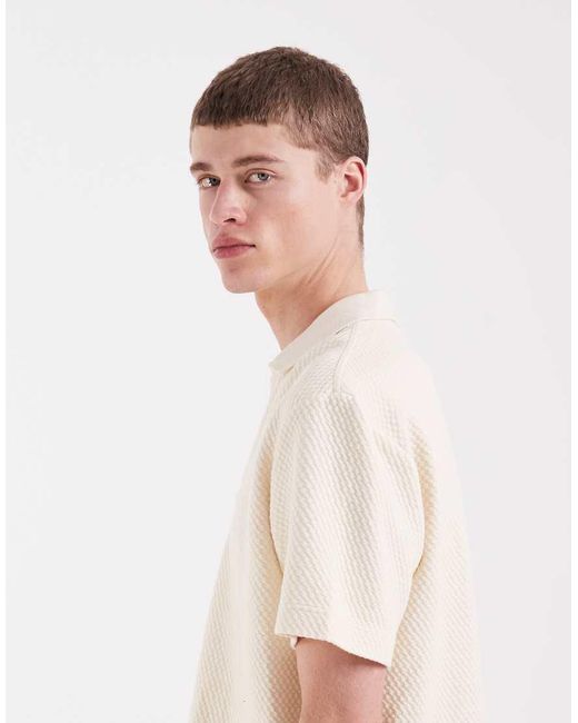 Wrangler Natural Short Sleeve Sweater for men
