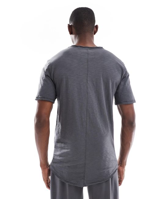 Only & Sons Blue Basic T-shirt for men