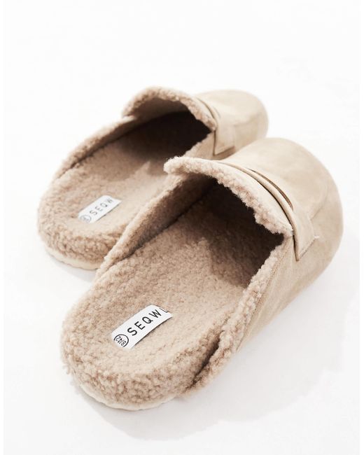 SEQWL – soda – mules in Black für Herren