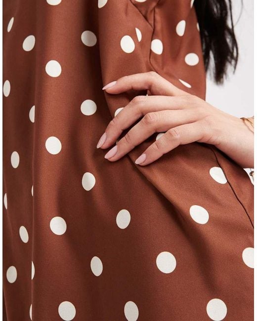 Vero Moda Multicolor Linen Touch Throw On Mini Dress