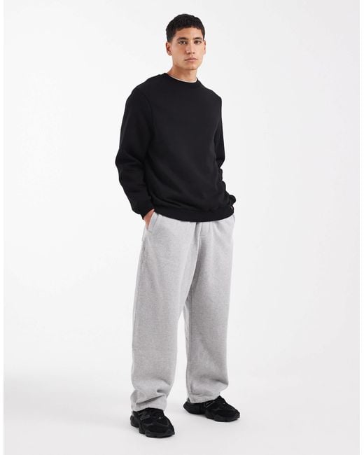 ASOS Black Essentials Sweatshirt for men