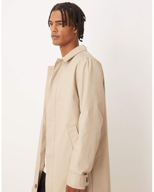 ASOS Natural Trench Coat for men