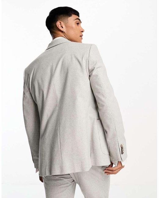 Shelby and Sons Natural Shelby And Sons Kenmal Suit Jacket for men