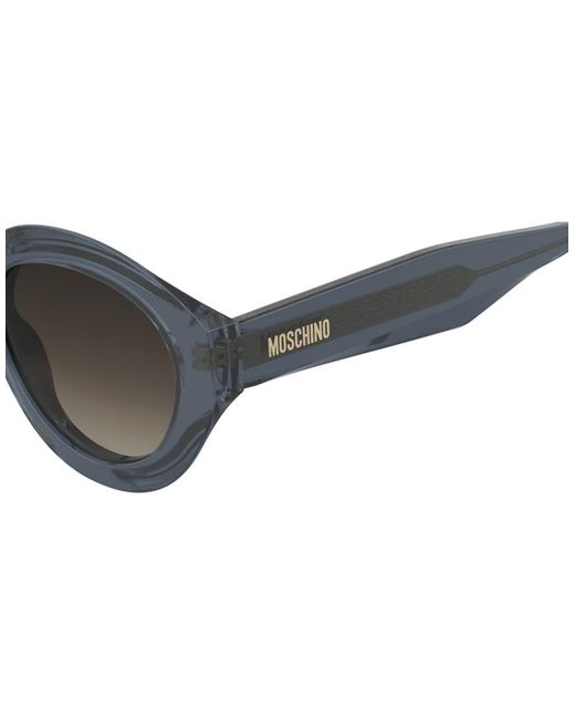 Moschino Black Cat Eye Sunglasses With Shaded Lenses