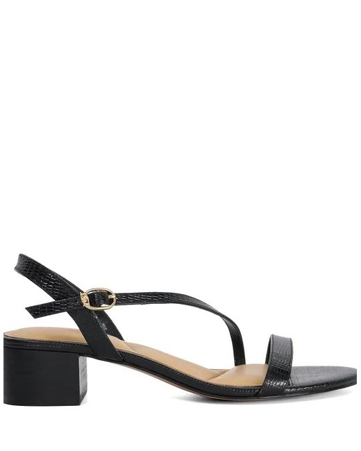 Dune Black Jolene Block Heeled Sandals