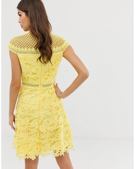 chi chi yellow dress