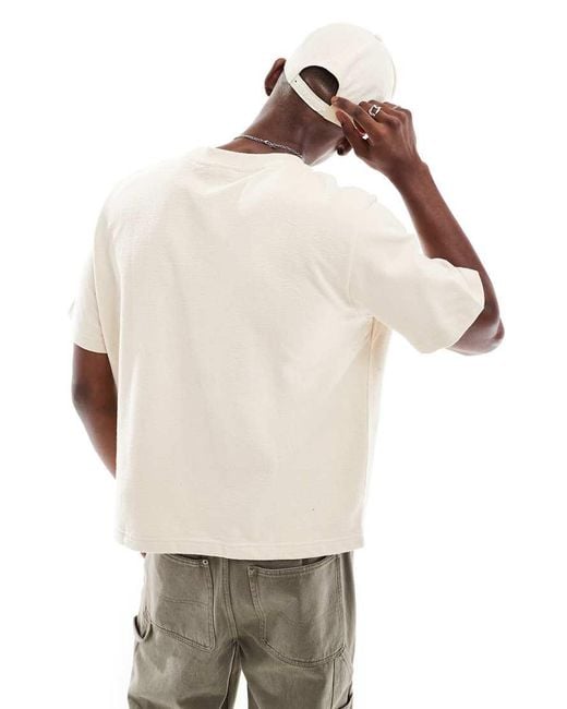 Cotton On White Boxy Oversized T-shirt for men
