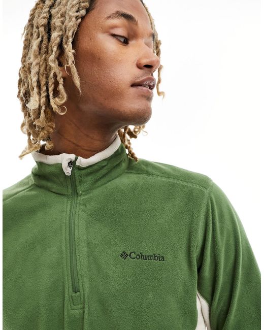 Columbia – klamath range ii – fleece-pullover in Green für Herren