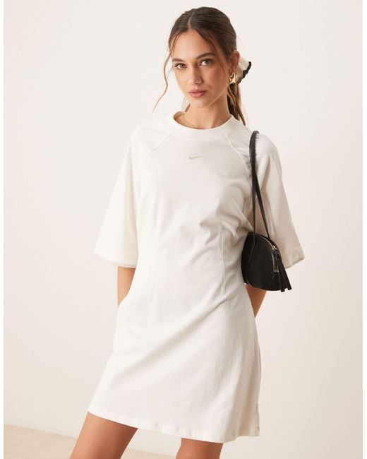 sweatshirt dress for ladies Massima Women's Long Sleeve Mock Neck Sweater Dress in Ivory – Buffalo Jeans