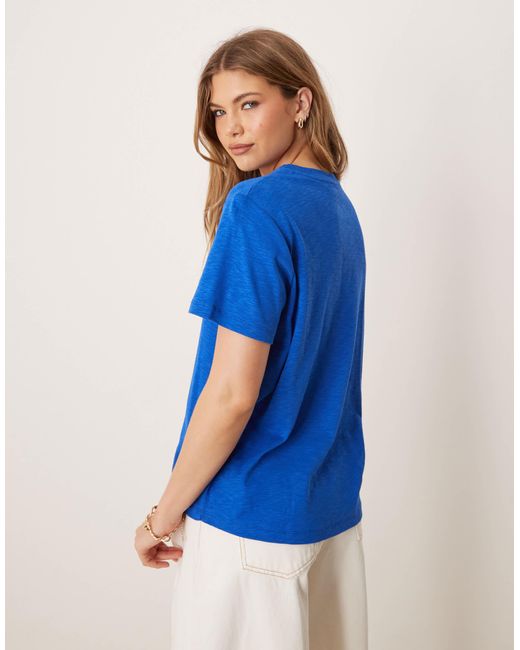 ASOS Blue – regular-fit-t-shirt