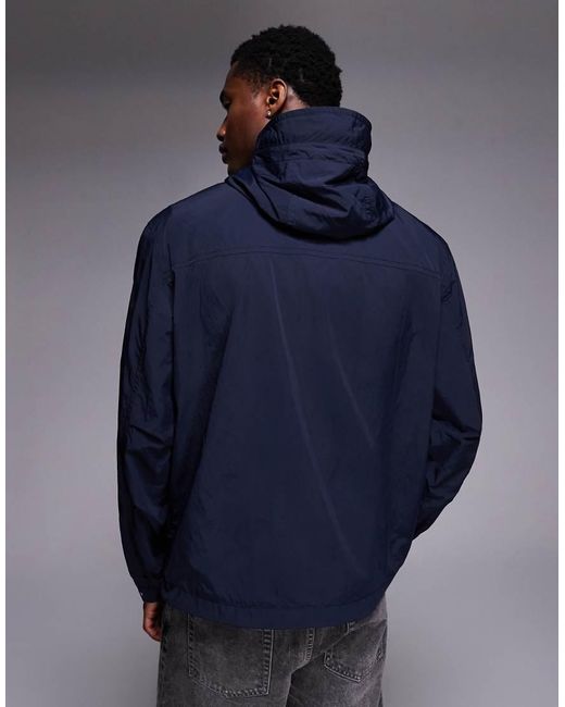 Boss Blue Orip Hooded Jacket for men