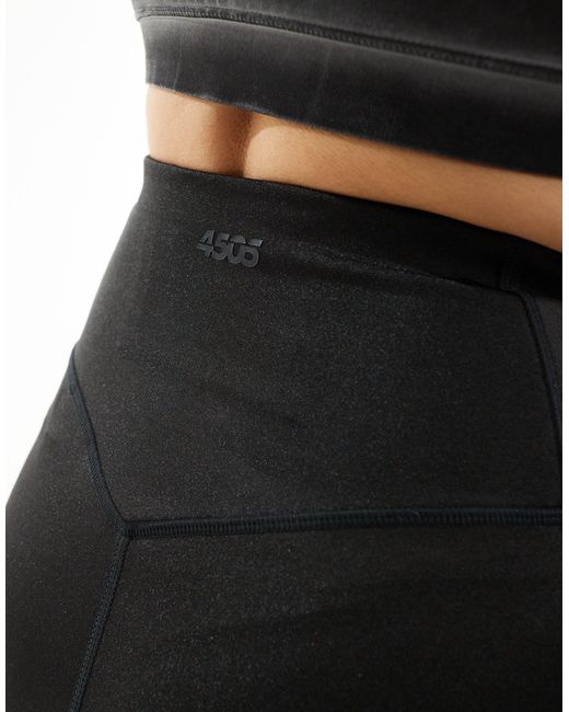 ASOS 4505 Black High Waist Gym leggings