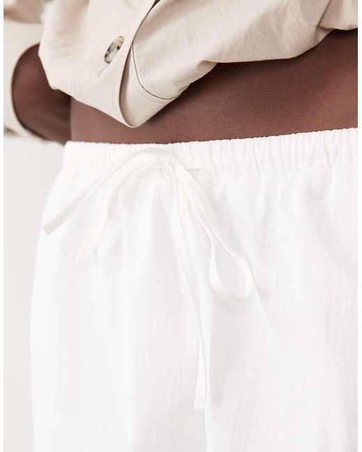 ASOS White Techy Runner Shorts