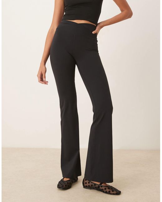Tala Natural Dayflex Wrap High Waisted Flared Yoga Pant