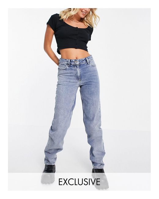 Collusion Denim X014 90s baggy Mid-rise 