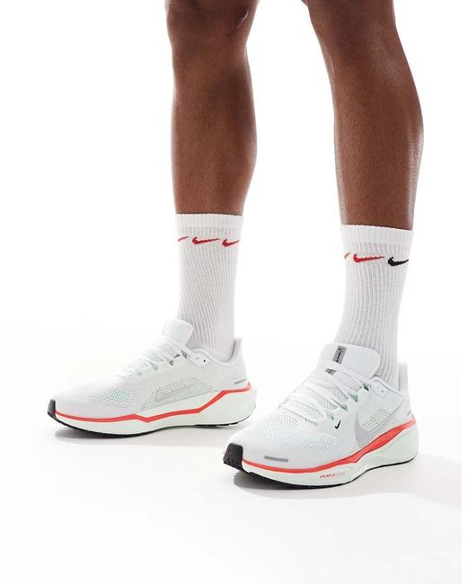 Nike White Air Zoom Pegasus 41 Trainers for men