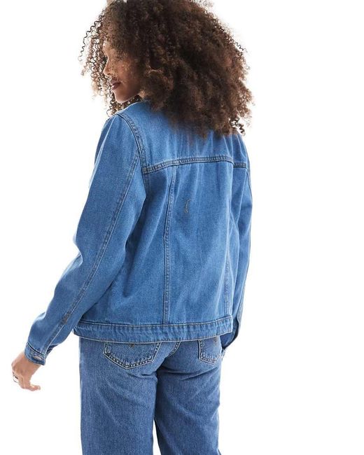 Brave Soul Blue Denim Jacket