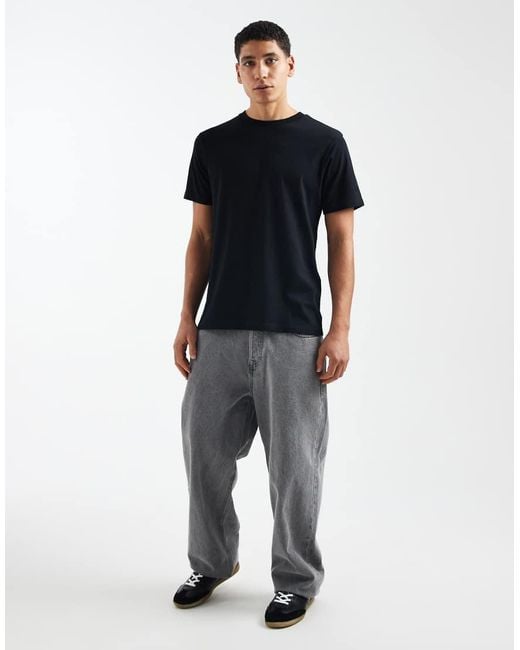 ASOS Blue Essentials 2 Pack Regular Fit T-shirt for men