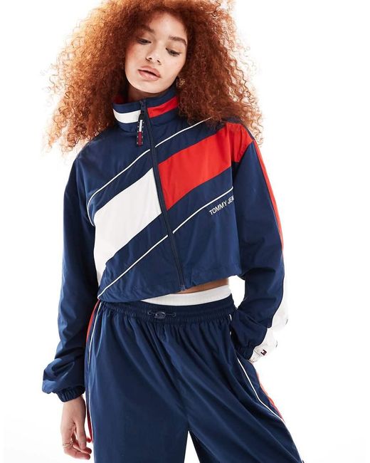 Tommy Hilfiger Blue International Games Tracksuit Jacket