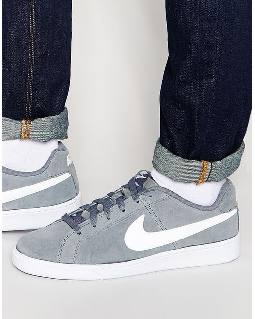 Court royale - baskets en daim 819802-010 Nike pour homme en coloris Bleu |  Lyst