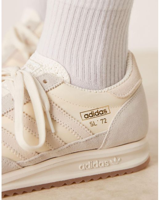 Sl 72 rs - baskets - et crème Adidas Originals pour homme en coloris White